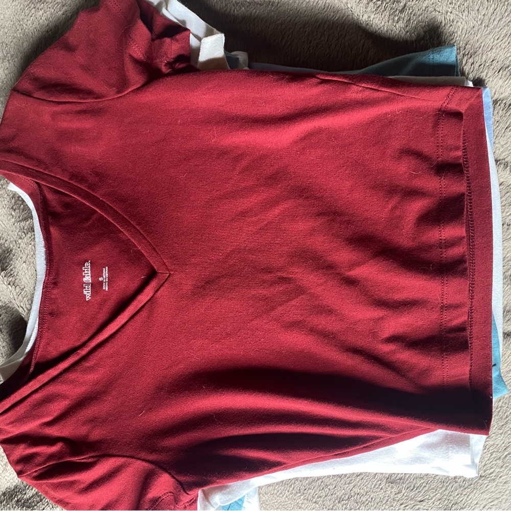6-pack small women’s cropped tshirt